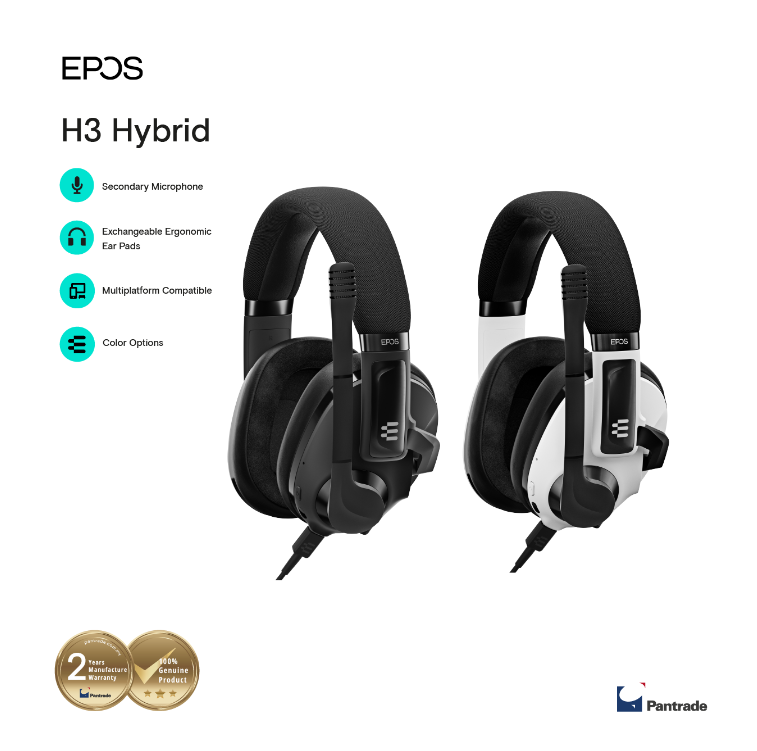 Epos Sennheiser gamin headset H3 Hybrid